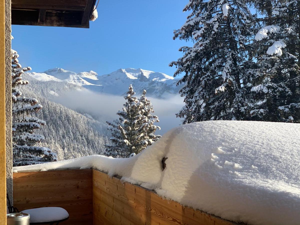 Hotel De Charme La Poste Anzère Esterno foto