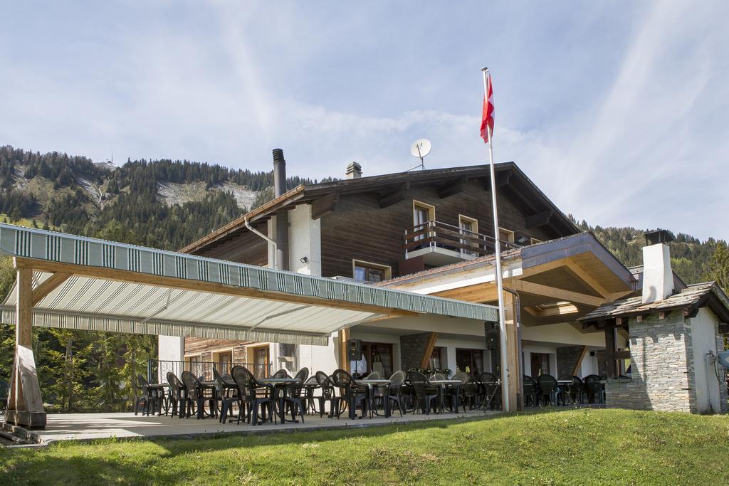 Hotel De Charme La Poste Anzère Esterno foto